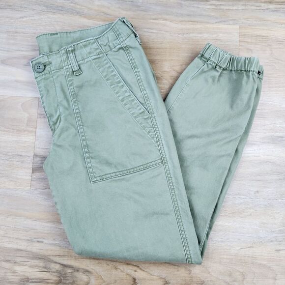 ☔️🔹️Cabi Olive Compass Midrise Traveler Jogger Pants Size Size 4 - Picture 4 of 15